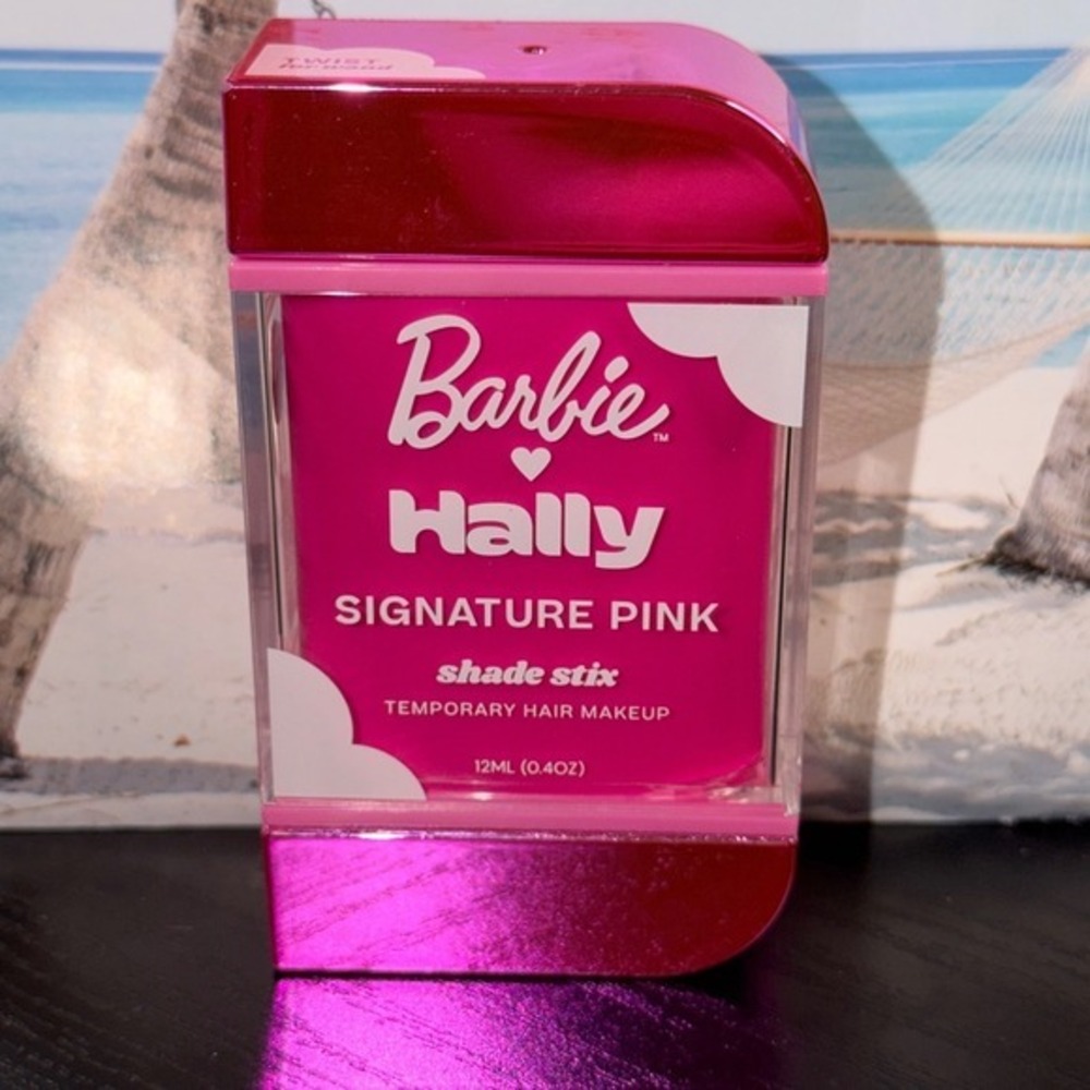 Barbie x Hally Signature Pink Shade Stix Temporary Hair Makeup 12ml New